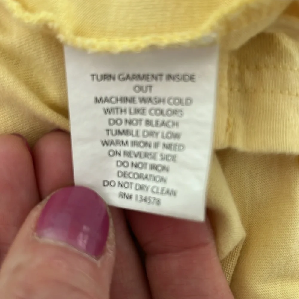 Vineyard Vines Yellow & Blue Tee - Picture 7 of 7